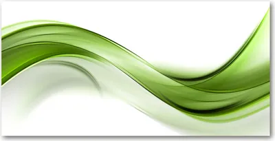 Produktbild von Tulup® Leinwandbild -100x50 cm - Wandkunst - Drucke auf Leinwand - Leinwanddruck  - Sonstige - Grün - Grüne Welle