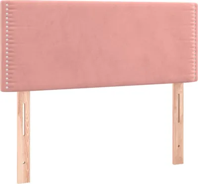 Produktbild von vidaXL Kopfteil Rosa 100x5x78/88 cm Samt