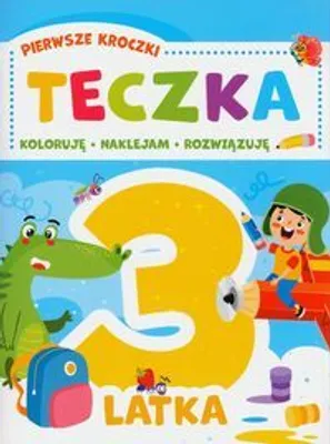 Image de Pierwsze kroczki Teczka 3-latka - Opracowanie Zbiorowe (Bildung für Kinder auf Polnisch)