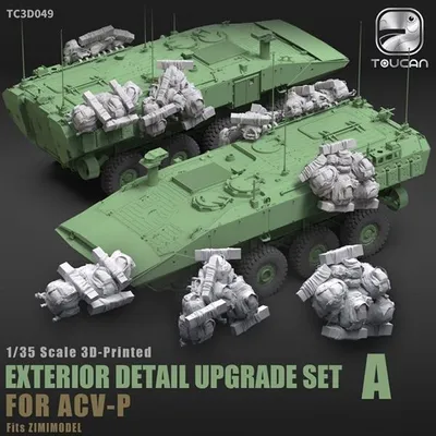 Productafbeelding van TOUCAN TC35049 Upgrade-set voor details aan de buitenkant, type A, voor 3D-print van het model ACV-P