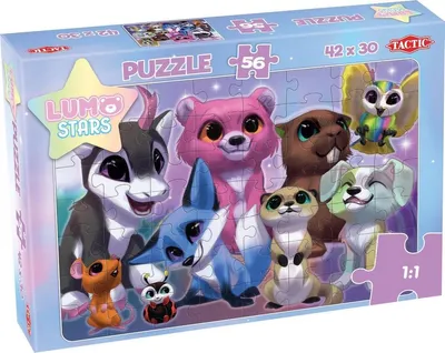 Productafbeelding van Lumo Stars Puzzel Buddies - 56 Stukjes