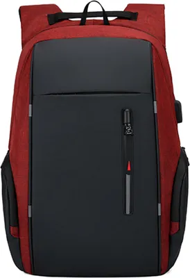 Produktbild von Laptop-Rucksack für 17-Zoll-Laptop-Tasche mit USB-Anschluss Mode wasserdichte Rucksäcke