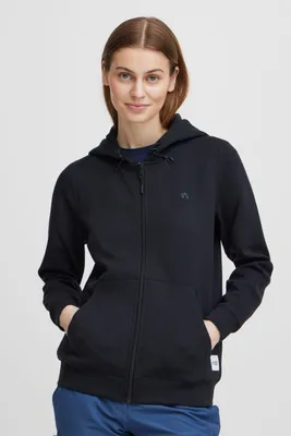 Produktbild von NORTH BEND NBTara Damen sportliche Sweatjacke Kapuzenjacke Hoodie atmungsaktiv und komfortabel mit Kapuze