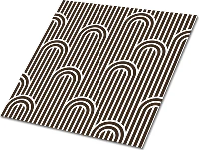 Obrázek produktu pro Linie Abstrakce – Samolepicí Dlaždice – PVC Obklady – Vinylové Obklady – 3D Samolepicí Panely – Obklady do Kuchyně a Koupelny – Nálepky na Dlaždice – 9 kusů 30x30 cm