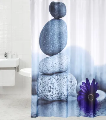 Produktbild von SANILO® Duschvorhang Energy Stones 180 x 200 cm