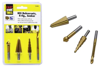 Produktbild von EASY WORK EW Bohrersatz 4-tlg. 262405