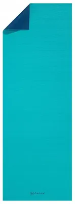 Productafbeelding van Gaiam Open Sea yogamat, dubbelzijdig, 4 mm dik