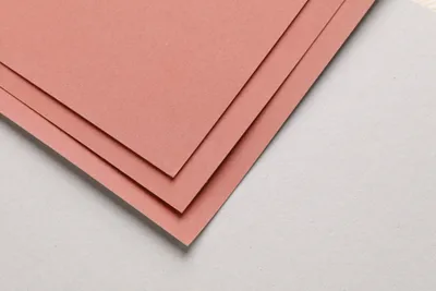 Produktbild von Clairefontaine Pastelmat Pastellmalerei, 5 Bogen 50x70 cm, 360g Rötel 96056C