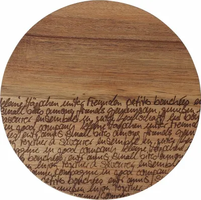 Produktbild von Räder Häppchenweise Brettchen D.20cm H.1,5cm