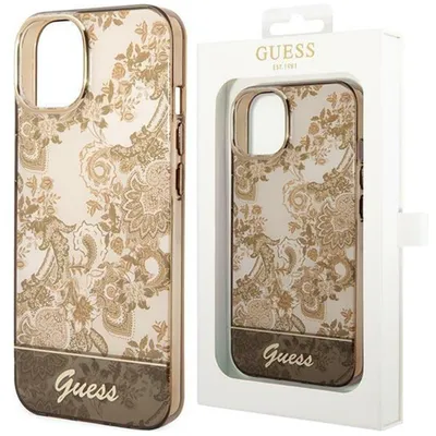 Produktbild von Guess Guhcp14Mhgplhc Iphone 14 Plus 6,7"" Ocker Hartschale Porzellan Kollektion