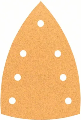 Produktbild von Bosch Schleifblatt C470 für Deltaschleifer 100 x 150 mm - 7 Löcher 10er Pack Körnung: 60