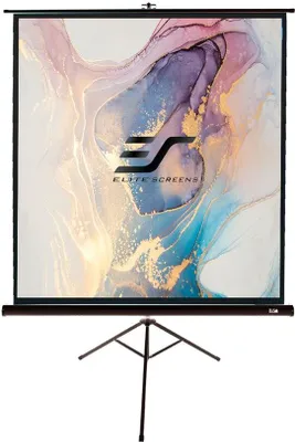 Produktbild von Elite Screens "Tripod T84UWV1" Stativleinwand 170,2cm x 127,0cm (BxH) 4:3, Manuell, 2,13 m (84"), 170,7 cm, 128 cm, 4:3