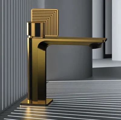 Produktbild von Casa Padrino Luxus Waschtischarmatur Antik Messing - Badezimmer Accessoires -  Italy