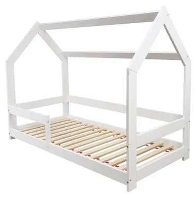Łóżko domek tapczanik 180x80 Pia kolor biały – zdjęcie produktu 1
