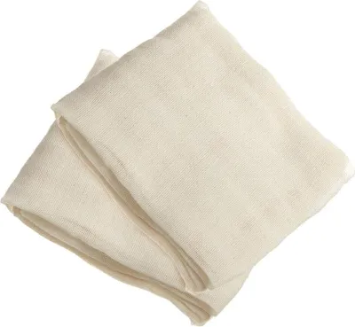 Produktbild von 2 PCS Käsetuch Passiertuch Wiederverwendbar Filter Cloth  Nussdrinkbeutel Baumwolle 100 x 100 cm Seihtuch zur Käseherstellung für Lebensmittel Käse Tofu Milch Obst