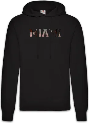 Produktbild von Urban Backwoods Miami, Herren Hoodie, Farbe: Schwarz, Größe: L