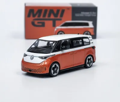 Produktbild von VOLKSWAGEN ID.BUZZ CARAVELCANDY - Mini GT 1:64