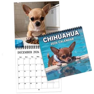 Imagen del producto de Calendario familiar para 2026 con motivos de perros