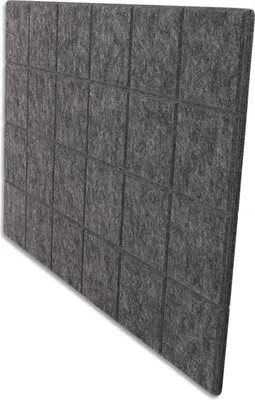 Produktbild von Akustik-Trennwand imstande 60x40cm grau Filz