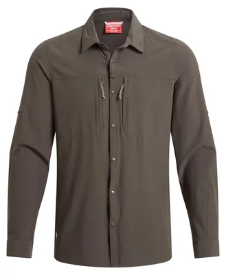 Immagine prodotto di Craghoppers - Camicia da uomo a maniche lunghe CG2036 (M) (Verde foresta)