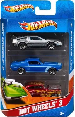 Zdjęcie produktu dla Hot Wheels Zestaw 3 Autek, Samochodziki, Dla Dzieci 3+, K5904