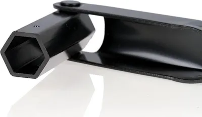 Obrázok produktu pre alca® Skladací kľúč na matice kolies 21 mm so stahovačom krytov kolies a montážnou pákou – univerzálny kľúč na kolesá pre výmenu pneumatík