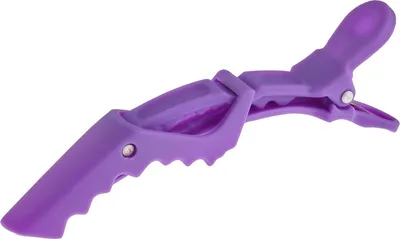 Produktbild von Efalock SHARK Clip soft lila 6er