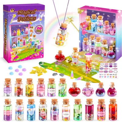 Zdjęcie produktu dla Prezenty dla dzieci w wieku 6-9 lat, magiczny kalendarz adwentowy, zestaw kreatywny dla dzieci