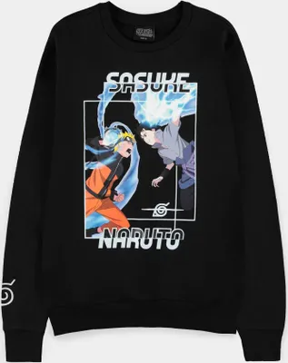 Immagine prodotto di Giacca con cappuccio Naruto Shippuden - Sasuke vs Naruto (nero) S
