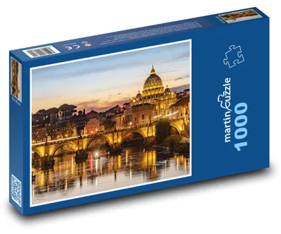Zdjęcie produktu dla martinpuzzle - Puzzle 1000 - Rzym nocą