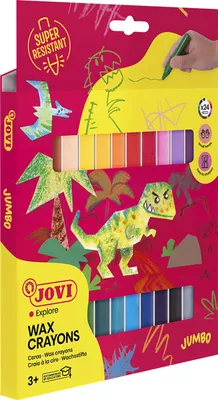 Zdjęcie produktu dla Jovi Jumbo Wax Crayons Woski 24 szt.