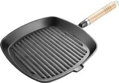 Produktbild von Lamart LT1063, Quadratisch, Grillpfanne, Schwarz, 280 °C, Eisenguss, Keramik, Gas, Induktion