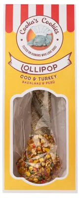 Obrázek produktu pro Křupavé lízátko Lollipop - zdravý pamlsek pro psy