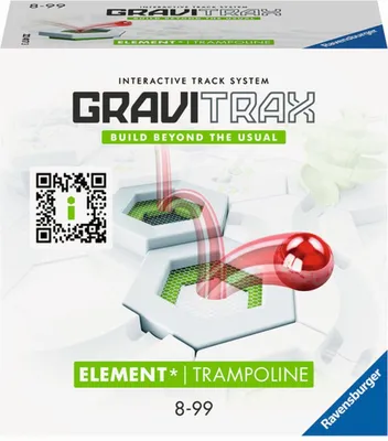 Produktbild von Ravensburger GraviTrax Element Trampolin 22417 - GraviTrax Erweiterung für deine Kugelbahn - Murmelbahn und Konstruktion