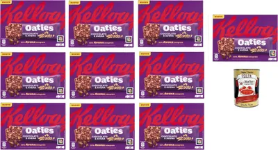 Produktbild von Oaties Chocolate & Oat 10x160gr + Italian Gourmet polpa 400g