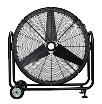 Produktbild von Industrieventilator 360W Fahrbar – 90 cm (36 Zoll), 3 Geschwindigkeitsstufen, 220-240V, Modell FGD-36T, für Werkstatt, Lager, Garage und Industriehallen