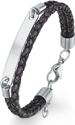 Produktbild von S.Oliver Herren Leder Armband 2018718
