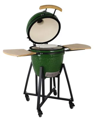 Obrázek produktu pro Zahradní keramický gril  Kamado - L 18" Green Pro-Tech CHEF 40420_SE_B
