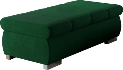 Produktbild von MIRJAN24 Polsterhocker Bangkok Groß, Moderne Sitzhocker vom Hersteller, Holzkonstruktion, 120x60x39 cm (Farbe: Uttario Velvet 2951)