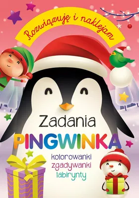 Obrázek produktu pro Rozwiązuję i naklejam. Zadania Pingwinka