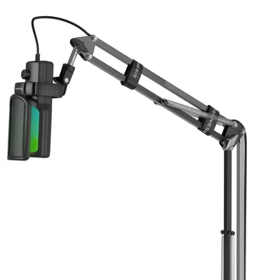 Produktbild von GENESIS NGM-2354, Mikrofon für Spielkonsole, -40 dB, 50 - 16000 Hz, 24 Bit, 192 kHz, Kardioide
