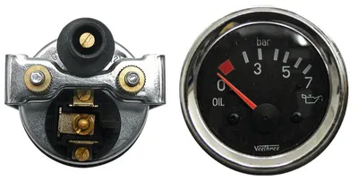 Obrázok produktu pre Tlakomer oleja, manometer, priemer 52 mm, 0-7 bar