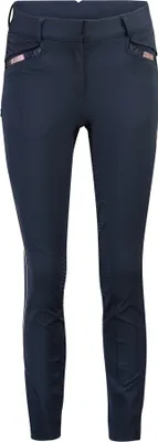 Produktbild von HV POLO Damen Reithose Cecile navy mit Strasssteinen, Größe:40