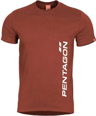 Produktbild von Pentagon Ageron Vertical Kurzarm-t-shirt Rot XL Mann Rot XL