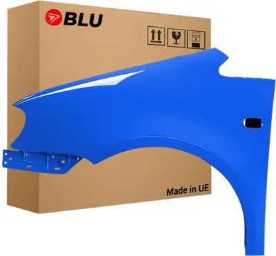 Immagine prodotto di BLU Parafango compatibile con VW Volkswagen Caddy III 3 2K LA5C Sinistra Blau SurfBlau | 2004-2010 | Anteriore | Verniciato | Pronto per il montaggio | Zincato