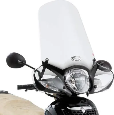 Produktbild von Windschutzscheibe Für Aprilia Scarabeo 125-200 (07-06, 2011) 53 X 70 Cm Transparent - Montage Erforderlich A154Ak