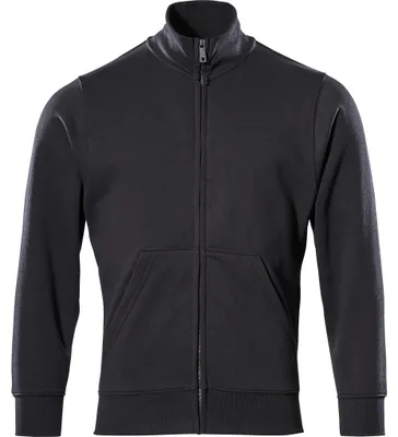 Produktbild von Mascot Sweatshirt LAVIT CROSSOVER mit Reißverschluss, Herren 51591 Gr. L schwarz