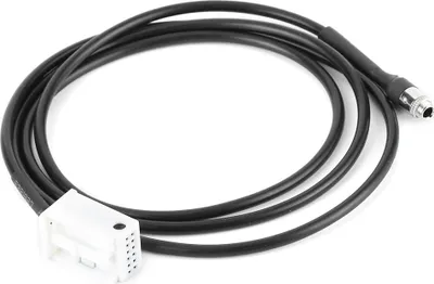 Obrázok produktu pre 12-pinový 3,5 mm vstupný kábel AUX pre autorádio, vhodný pre Peugeot 307 3008 308 407 408 508