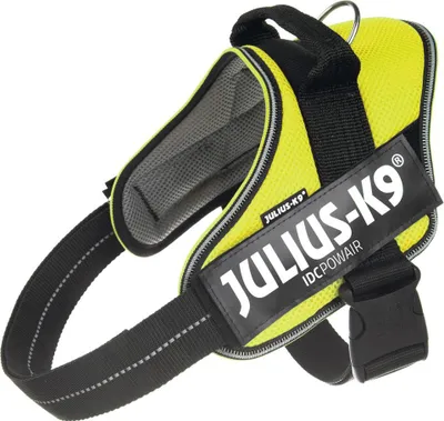 Obrázok produktu pre Julius K9 IDC Powair – postroj pre psov – Neon – L – 63–85 cm