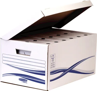 Produktbild von Fellowes 4460504, Papier, Weiß, A4, 350 x 526 x 260 mm, 1 Stück(e)